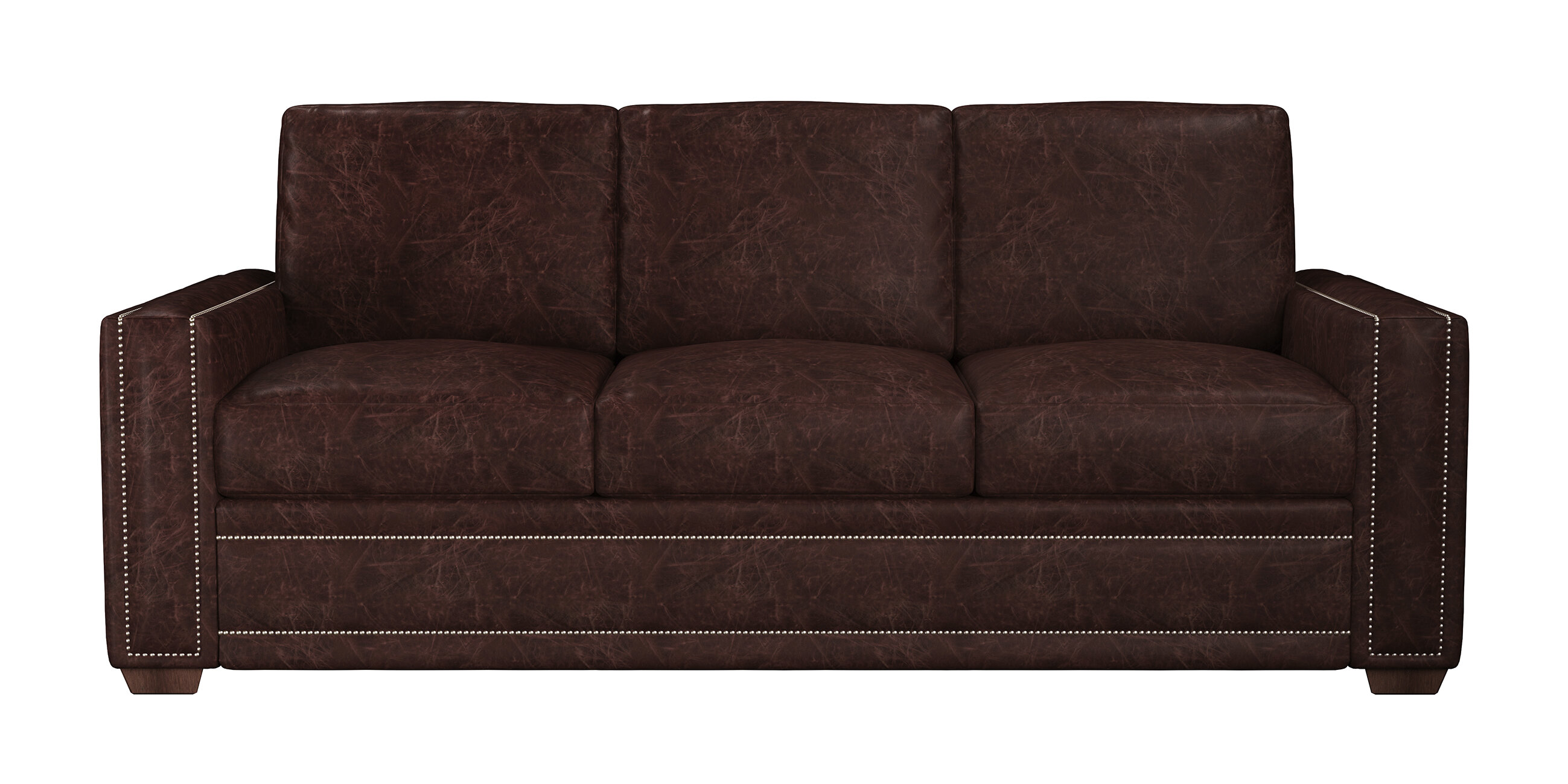 diego genuine leather sleeper sofa